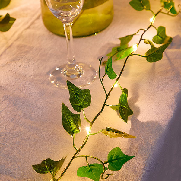 Sfeerverlichting met Klimop