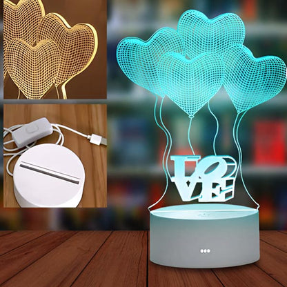 Lichtgevende 3d Decoratieve Lamp