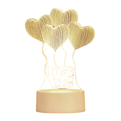 Lichtgevende 3d Decoratieve Lamp