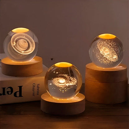 Astronomische Led-bol met 3d-effect