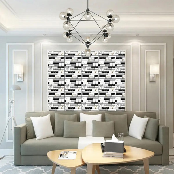 Marmer 3d Muurstickers