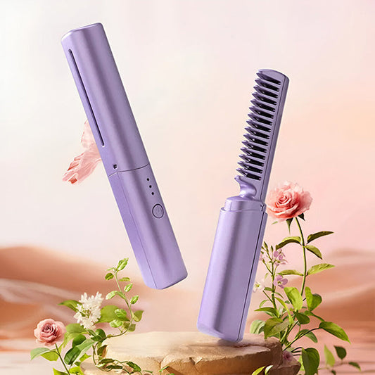 Elektrische Haarkam voor Snelle Styling