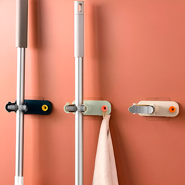 Wandhouder voor Schoonmaakspullen (3 Stuks)