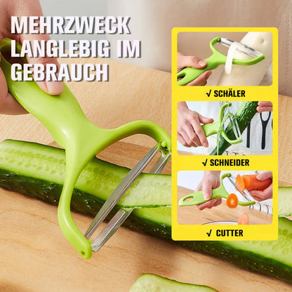 Wijd Roestvrijstalen Schilmesje voor Fruit en Groenten