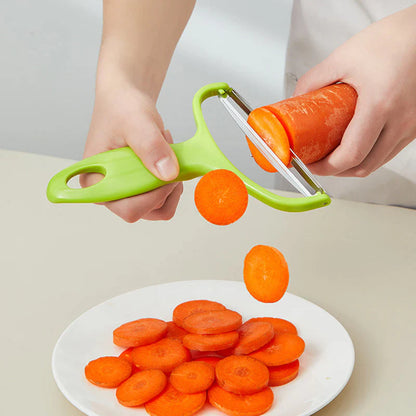 Wijd Roestvrijstalen Schilmesje voor Fruit en Groenten