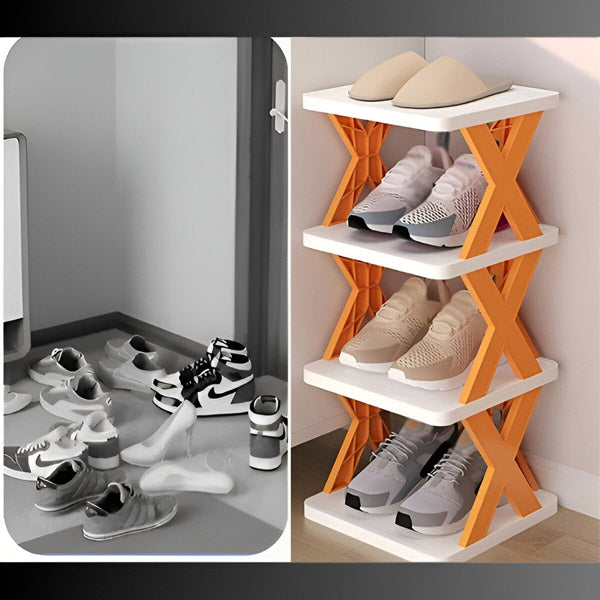 Praktisch Schoenenrek met 4 Niveaus