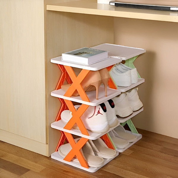 Praktisch Schoenenrek met 4 Niveaus
