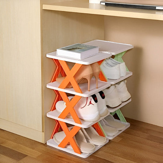 Praktisch Schoenenrek met 4 Niveaus
