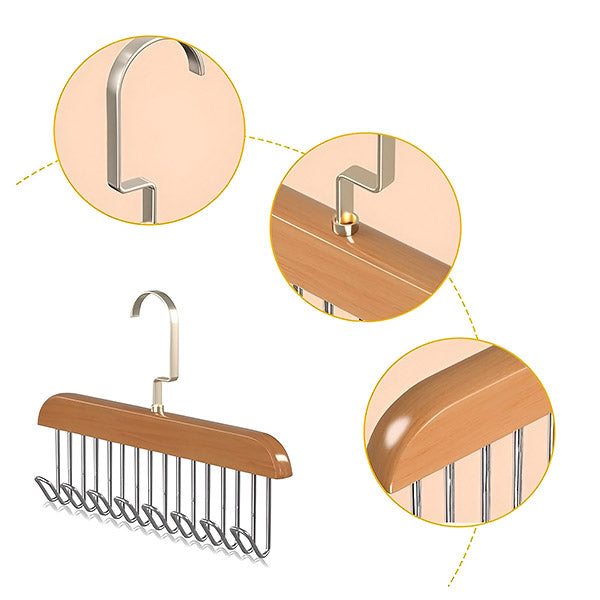 Non-slip Meervoudige Kledinghanger (2 Stuks)