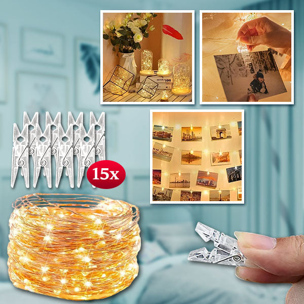Led Sprookjeslampjes met Klemmen