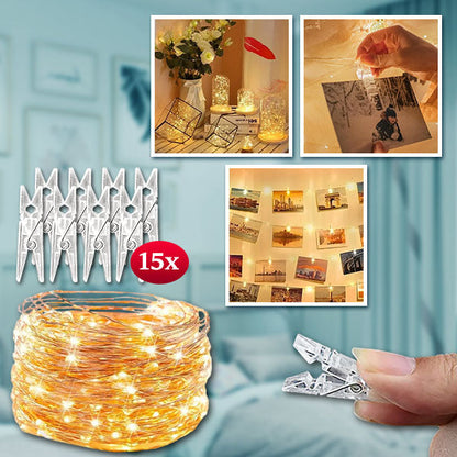 Led Sprookjeslampjes met Klemmen