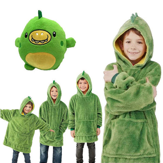 Transformatiekussen met Capuchon & Knuffel