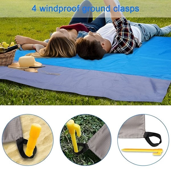 Compacte Outdoordeken voor Picknicks & Strandvakanties