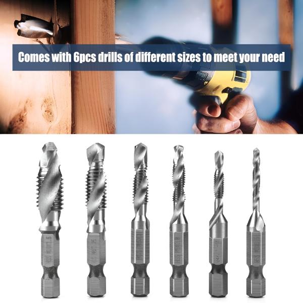 Professionele Tapset Zeskantschacht (6 Stuks)