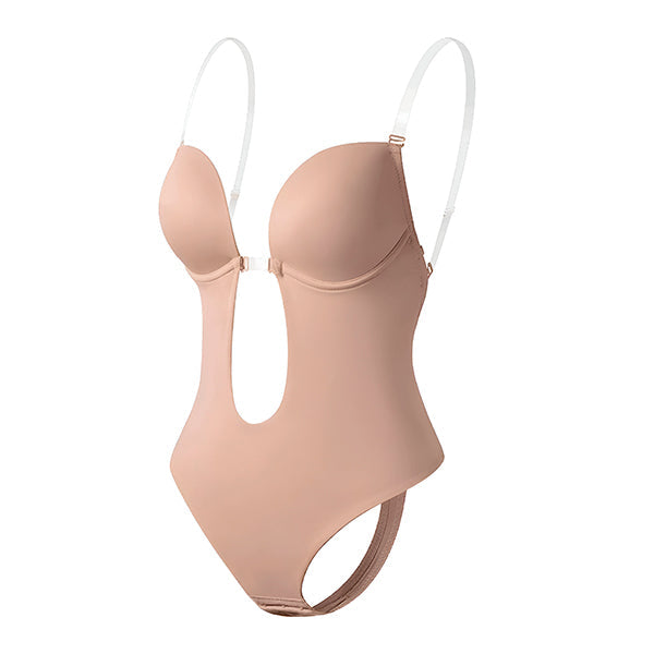 Nauwsluitende Bodysuit met Open Rug