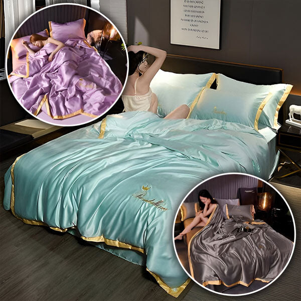 Luxueus Satijnen Dekbed (150x200 Cm)