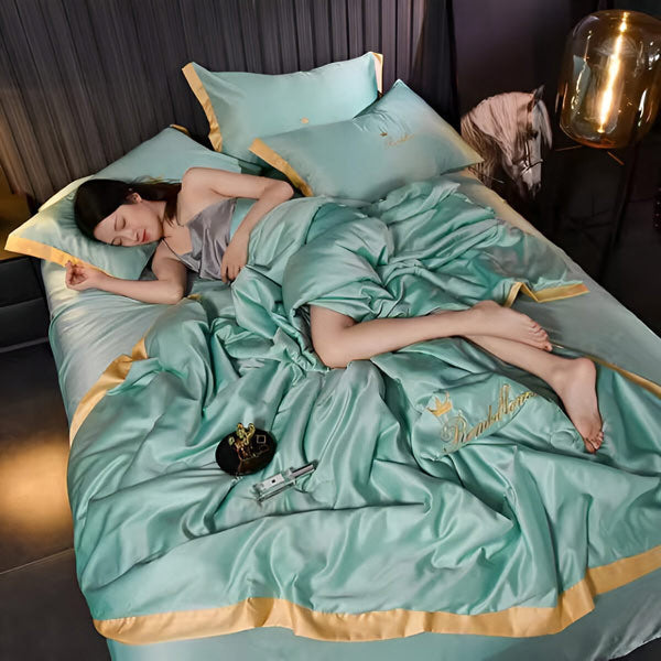 Luxueus Satijnen Dekbed (150x200 Cm)