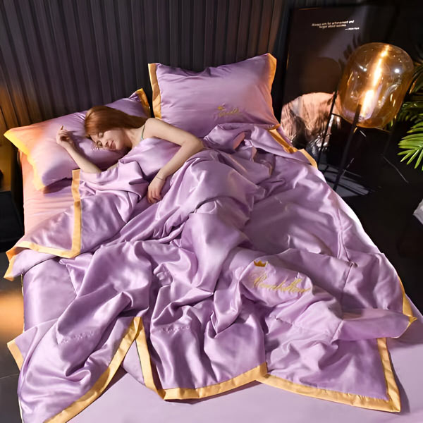 Luxueus Satijnen Dekbed (150x200 Cm)