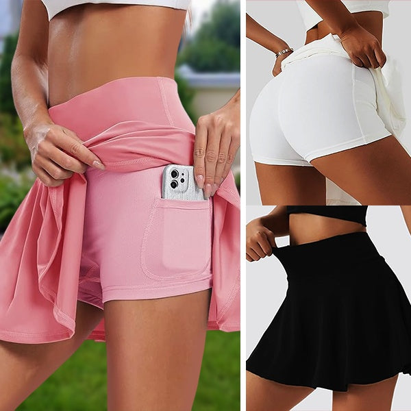 Sportieve Rok met Geïntegreerde Broek