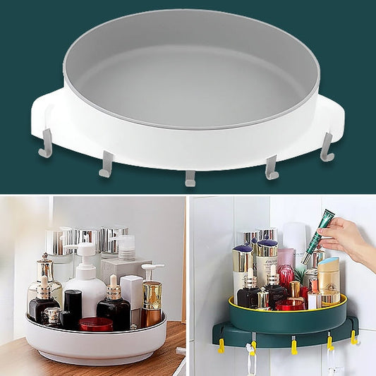 Ronde 360 ° Organiser met Muurbevestiging