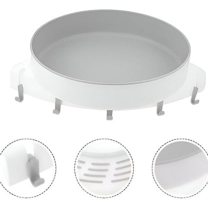 Ronde 360 ° Organiser met Muurbevestiging