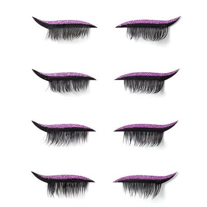 Eyeliner & Wimpers in Één - Herbruikbaar (4 Stuks)