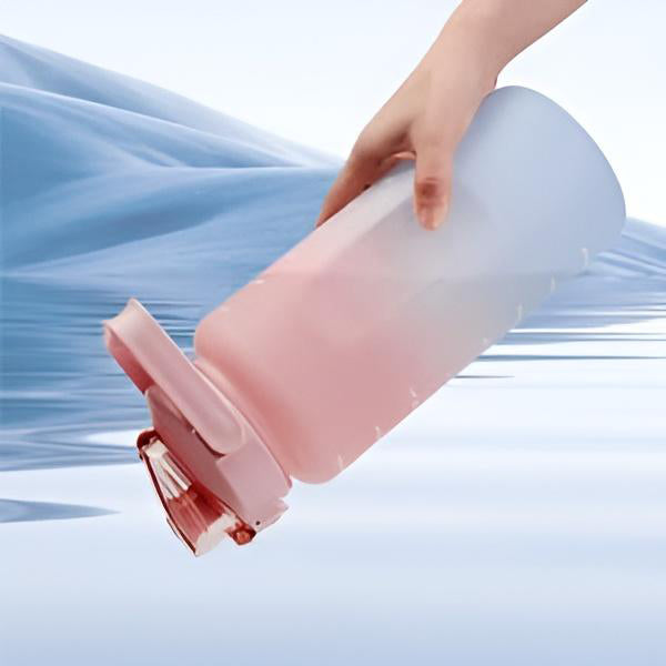 Waterflessen met Motiverende Slogans (Set van 3)