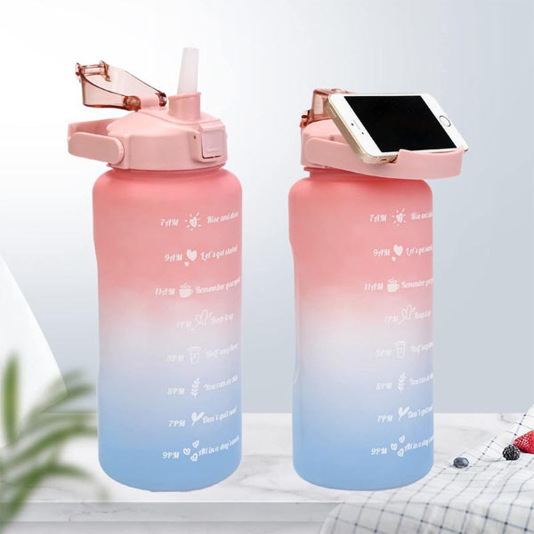 Waterflessen met Motiverende Slogans (Set van 3)