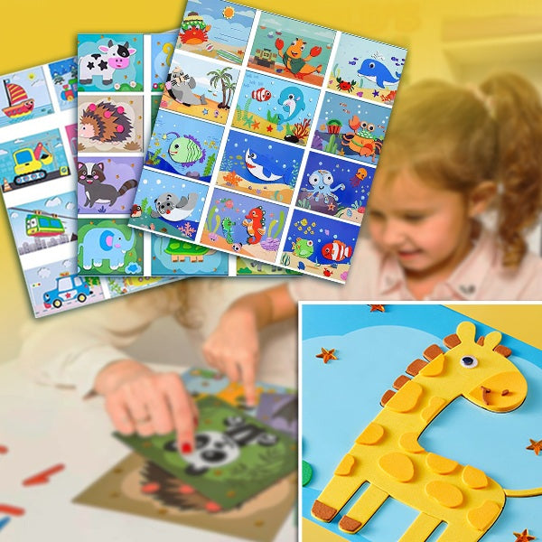 3d Muurstickers van Eva-schuim (Set van 12)