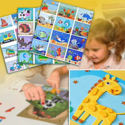 3d Muurstickers van Eva-schuim (Set van 12)