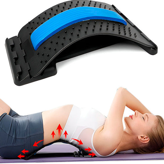 Ergonomische 2-in-1 Rugstretcher & Massager