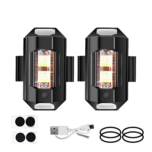 Draadloze Led Knipperlichten (2 Stuks)
