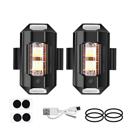 Draadloze Led Knipperlichten (2 Stuks)