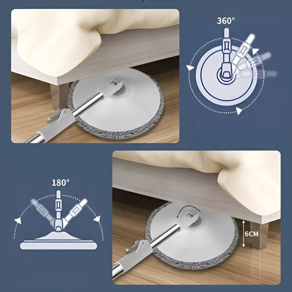 Rotormop met Emmerset voor Moeiteloos Schoonmaken