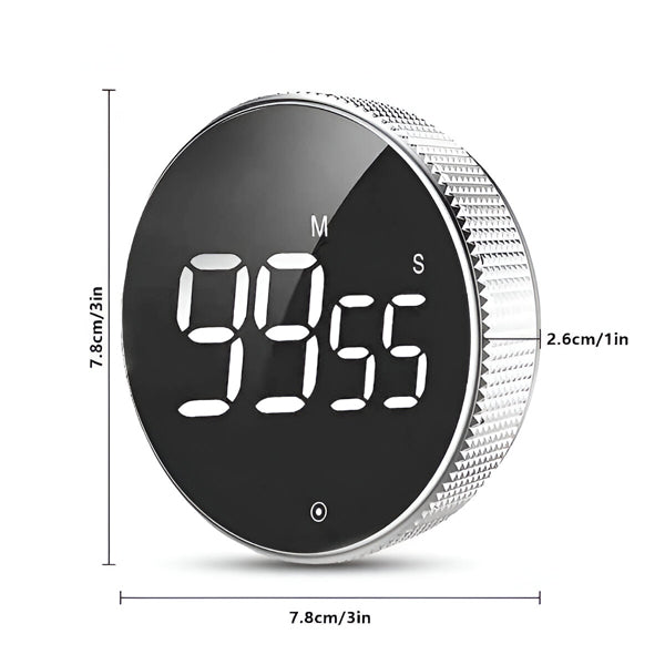 Magnetische Led-tijdweergave
