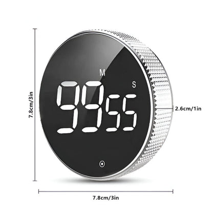 Magnetische Led-tijdweergave