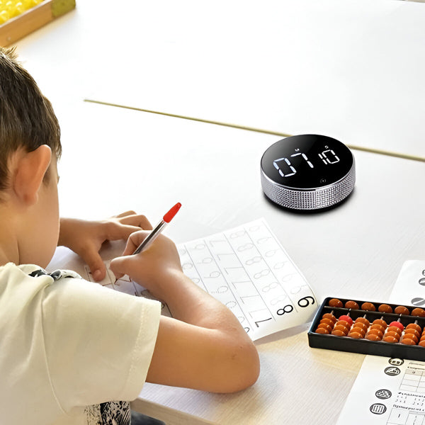 Magnetische Led-tijdweergave