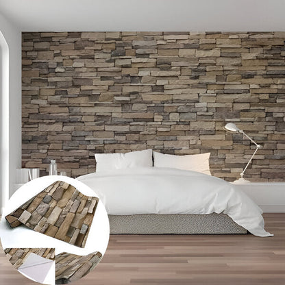 Zelfklevend 3d Baksteenbehang