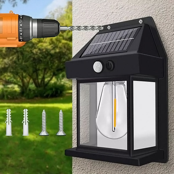 Solar Led-buitenlamp met Bewegingsmelder