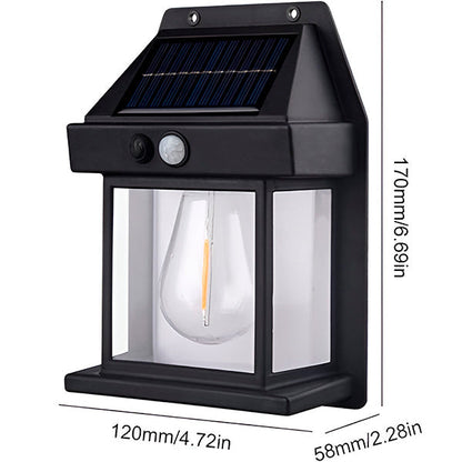 Solar Led-buitenlamp met Bewegingsmelder