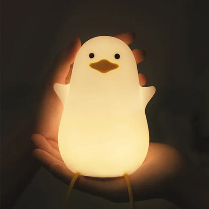 Zacht Oplichtend Nachtlampje in de Vorm van een Eend