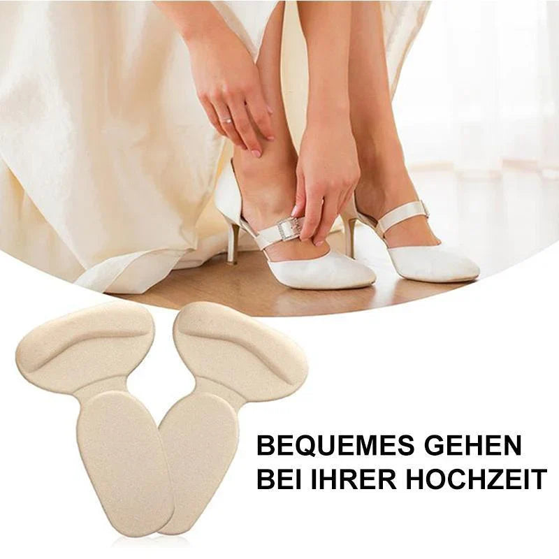 Zachte Siliconen Hielkussentjes om Blaren Te Voorkomen (1 Paar)