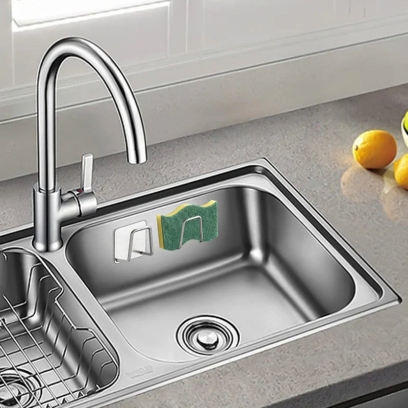 Schap voor Sponzen met Waterafvoer (4 Stuks)