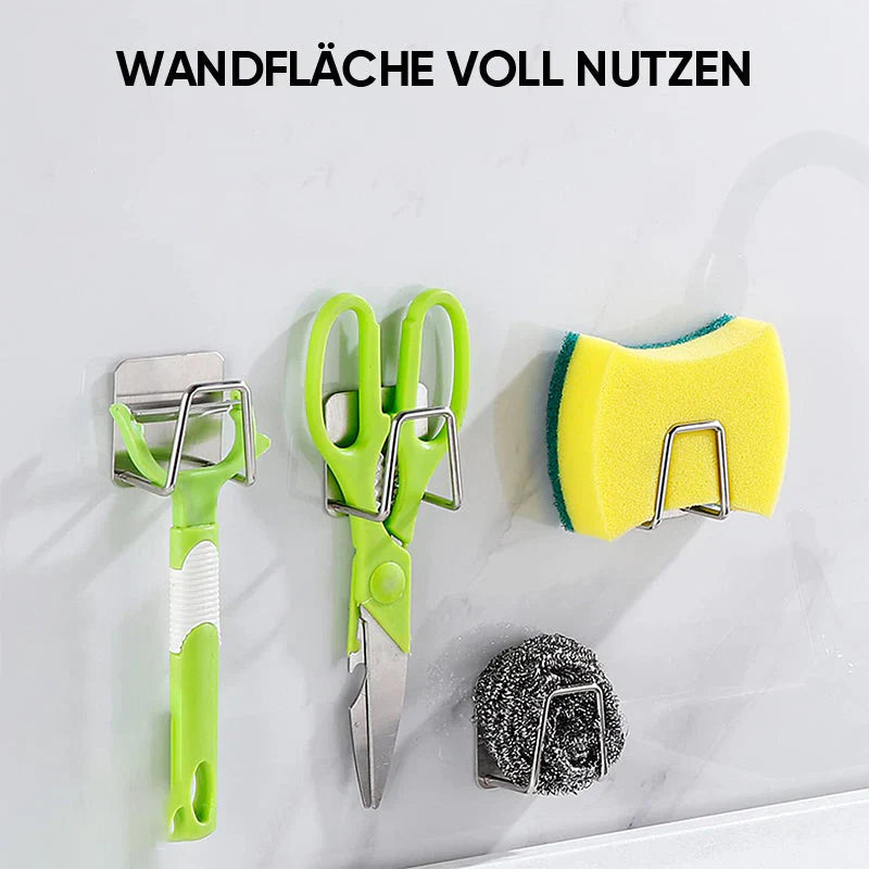 Schap voor Sponzen met Waterafvoer (4 Stuks)