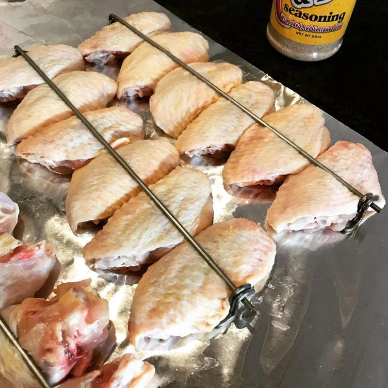 Robuuste Roestvrijstalen Barbecuevork voor Bbq & Kampvuur (3 Stuks)