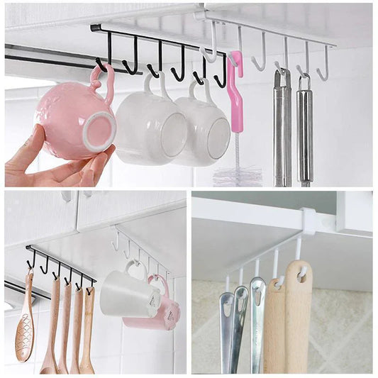 Dubbelpak Keukenhaken voor Kasten & Planken (2 Stuks)