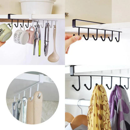 Dubbelpak Keukenhaken voor Kasten & Planken (2 Stuks)