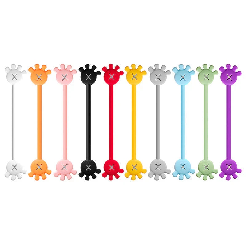 Kabelhouder met Sterke Magnetische Functie (5 Stuks)