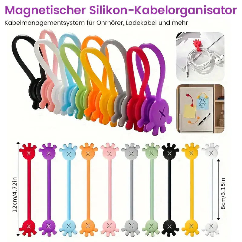 Kabelhouder met Sterke Magnetische Functie (5 Stuks)