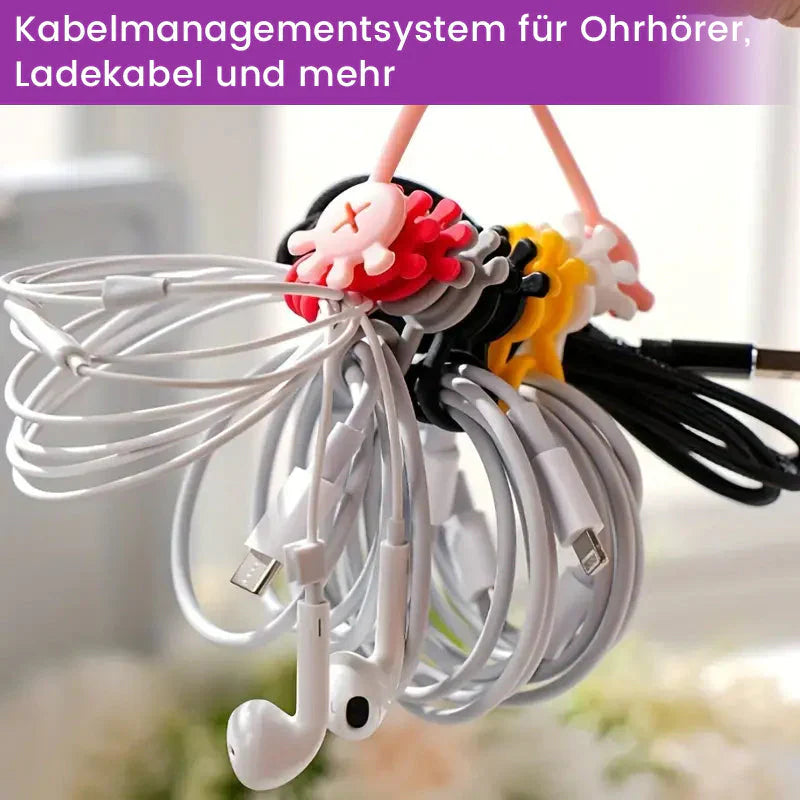 Kabelhouder met Sterke Magnetische Functie (5 Stuks)